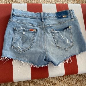 Mother denim shorts